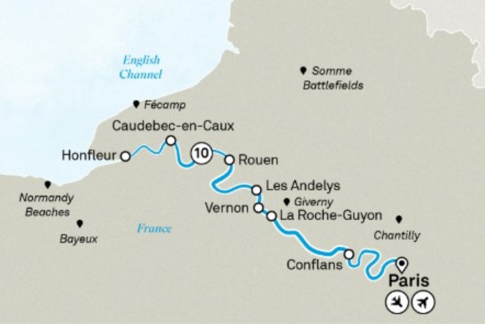 France Map - Jamison Travel & Cruise